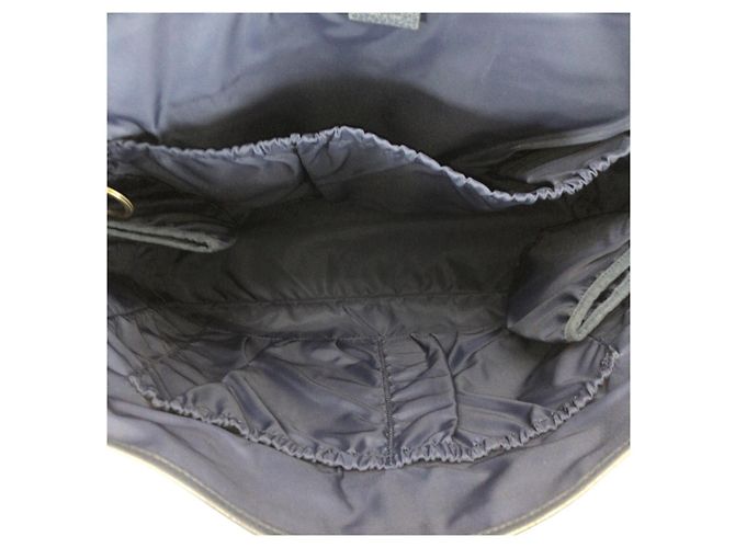 Borsa a tracolla in tela GG e pelle Gucci Marrone Beige - vista 8