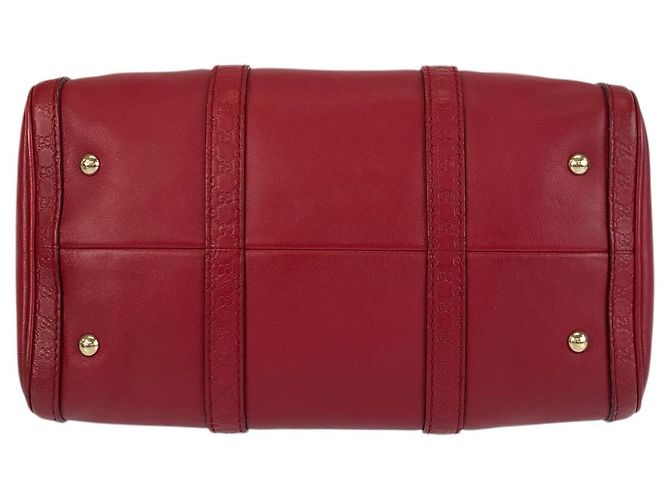Borsa in pelle Microguccissima 2 in 1 Gucci Rosso - vista 9