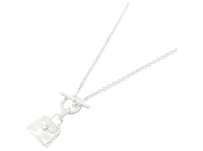 Collana Hermès Amulette Kelly in argento 925 Metallico - vista 2