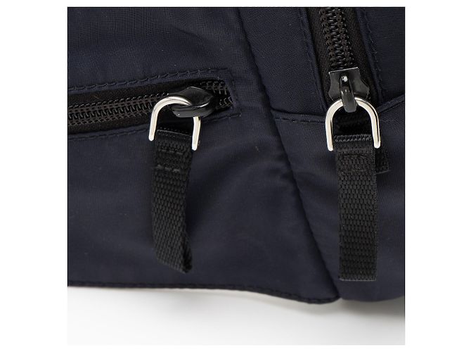 Belt Bag Prada Tessuto Montagna Blu - vista 10