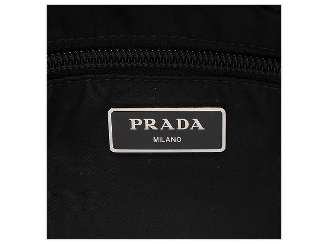 Belt Bag Prada Tessuto Montagna Blu - vista 8