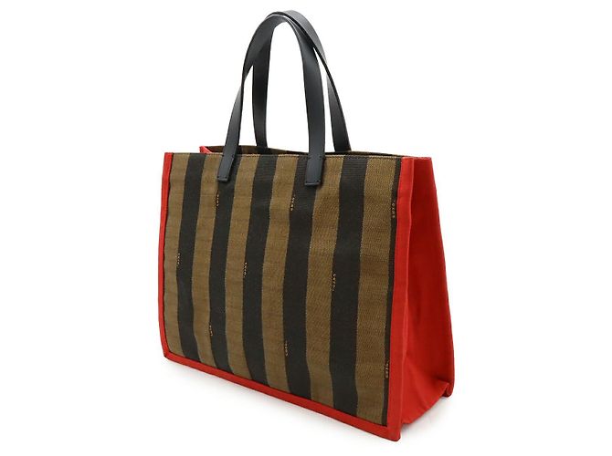 Fendi Canvas Pequin Tote Bag - Ansicht 2