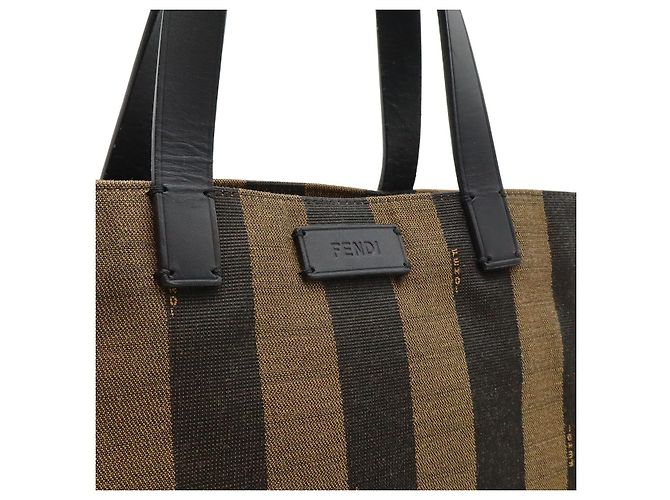 Fendi Canvas Pequin Tote Bag - Ansicht 7