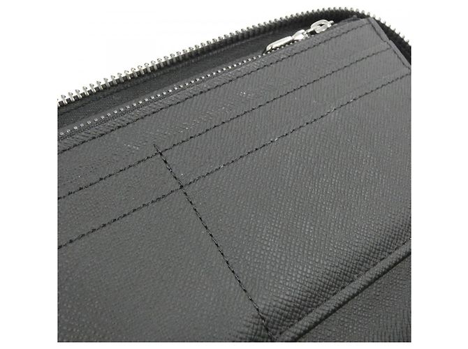 Louis Vuitton Monogram Long Wallet Black - view 7