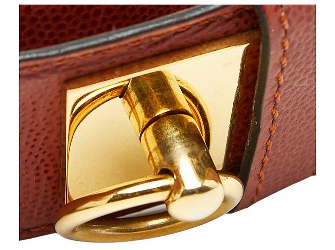 Céline CELINE Leather Belt Brown - view 5