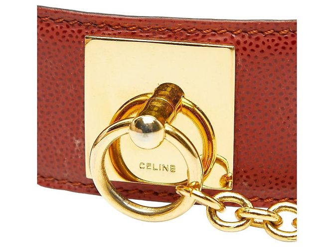 Céline CELINE Leather Belt Brown - view 6
