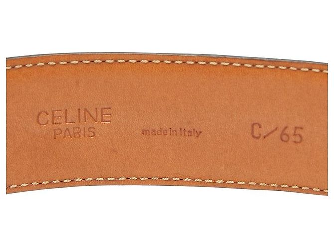 Céline CELINE Leather Belt Brown - view 7