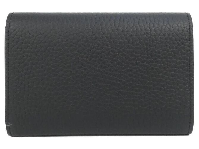 Louis Vuitton Capucines Taurillon Wallet Black - view 2