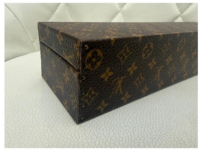 Custodia per Gioielli Monogram Louis Vuitton Marrone - vista 12