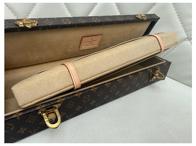 Custodia per Gioielli Monogram Louis Vuitton Marrone - vista 17