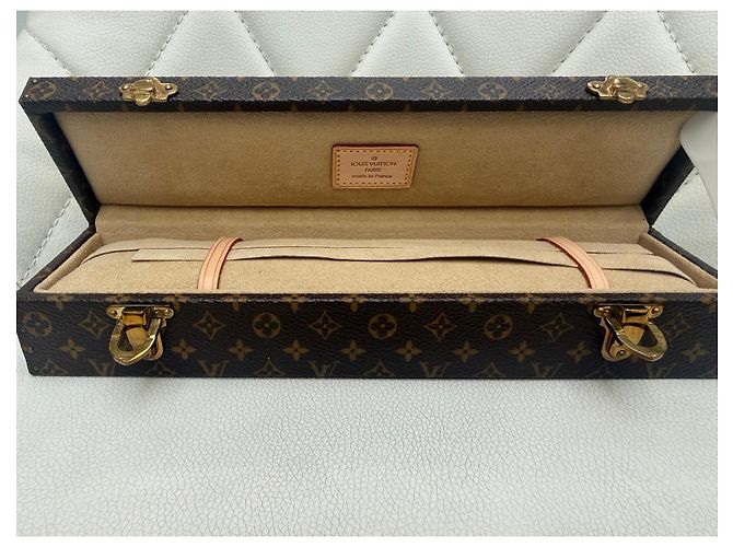Custodia per Gioielli Monogram Louis Vuitton Marrone - vista 2