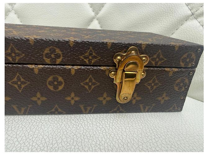Custodia per Gioielli Monogram Louis Vuitton Marrone - vista 5