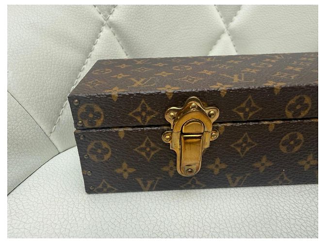 Custodia per Gioielli Monogram Louis Vuitton Marrone - vista 6