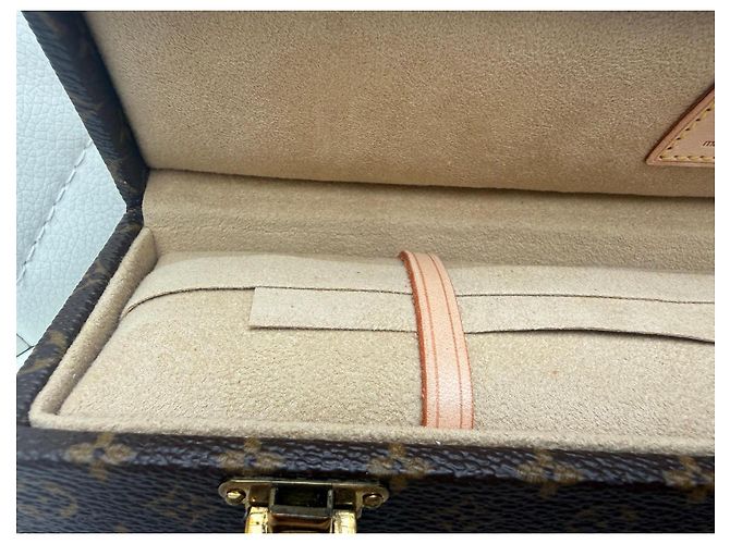 Custodia per Gioielli Monogram Louis Vuitton Marrone - vista 8