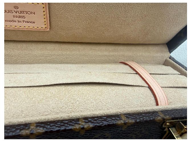 Custodia per Gioielli Monogram Louis Vuitton Marrone - vista 9
