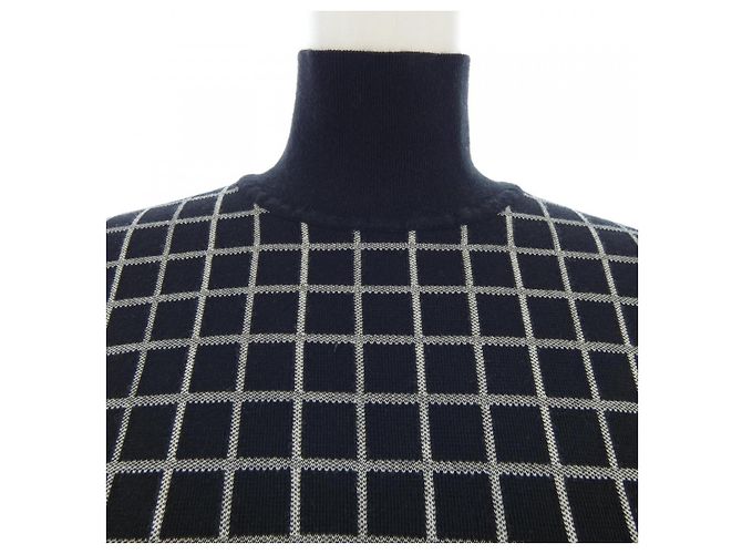 Maglione in cashmere Hermès 34 Marrone Nero - vista 6