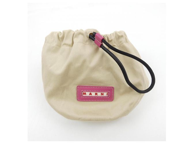 Borsa in pelle di vitello Marni SCMP0056U0 LV589 Rosa - vista 6