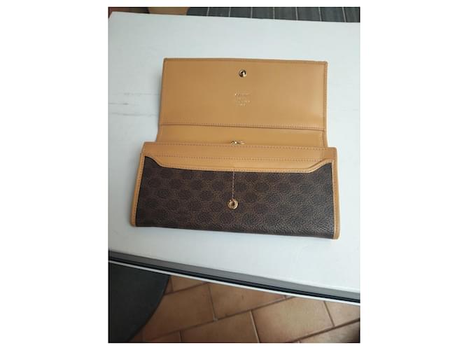 Céline Celine Leder Geldbörse Braun - Ansicht 3
