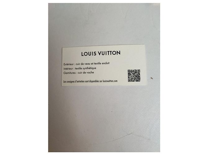 Clutch Louis Vuitton Damier Azur Bianco Blu - vista 2