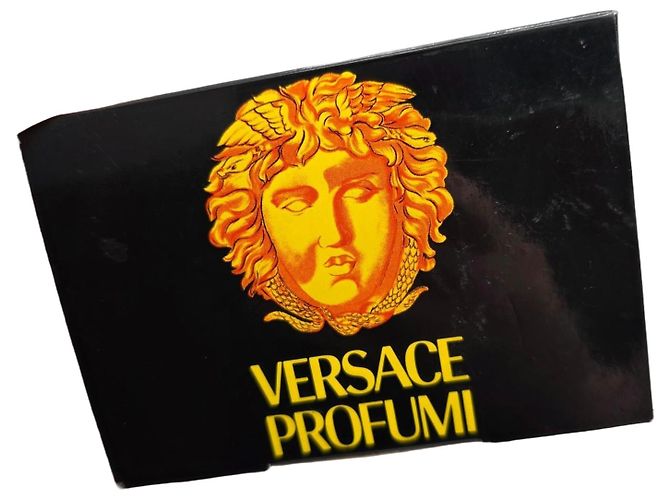 Orecchini Gianni Versace Sunface dorati - vista 2