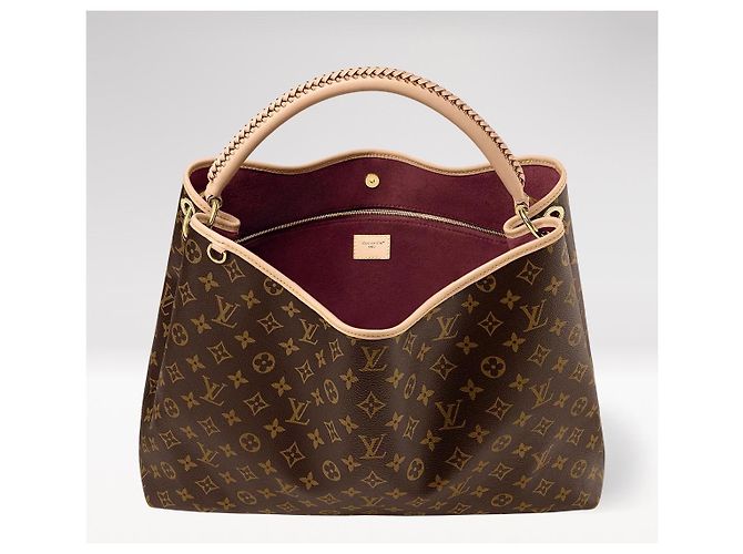 Borsa Louis Vuitton Again Tela Monogramma Marrone - vista 2
