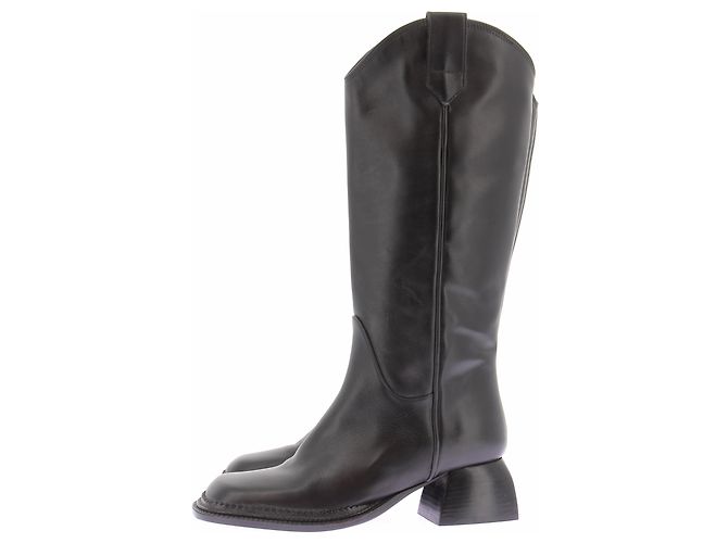 Nodaleto Botines negros de cuero - vista 3