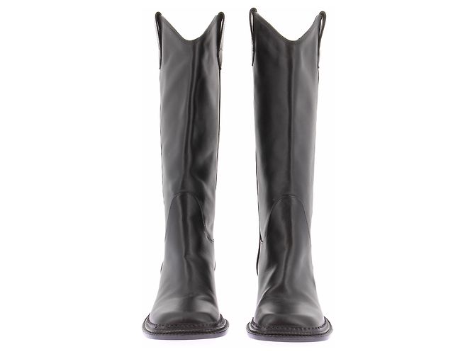 Nodaleto Botines negros de cuero - vista 4