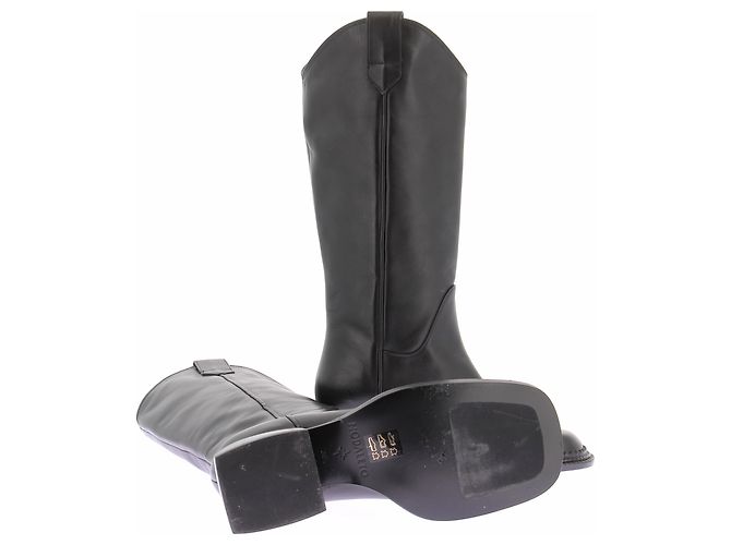 Nodaleto Botines negros de cuero - vista 7