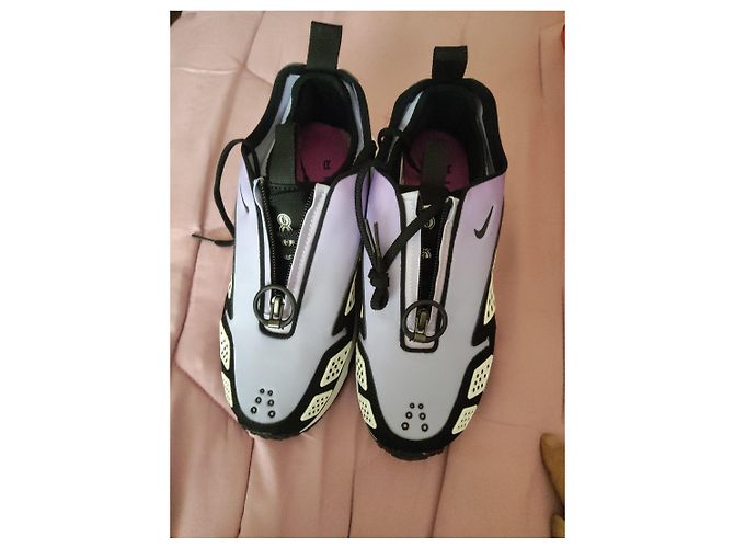 Sneakers Nike Air Max SNDR Nero Bianco Porpora - vista 6