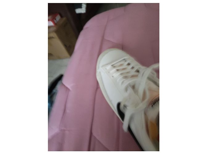 Sneakers Nike Blazer Low Nero Bianco - vista 7