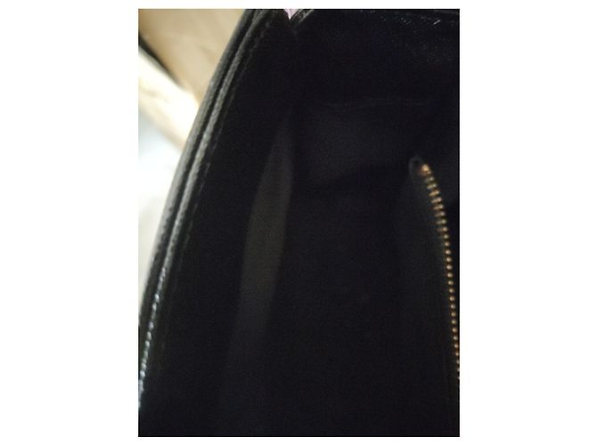 Courreges Borsa in pelle nera Courrèges Nero - vista 5