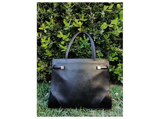 Borsa Max Mara in pelle nera Nero - vista 4