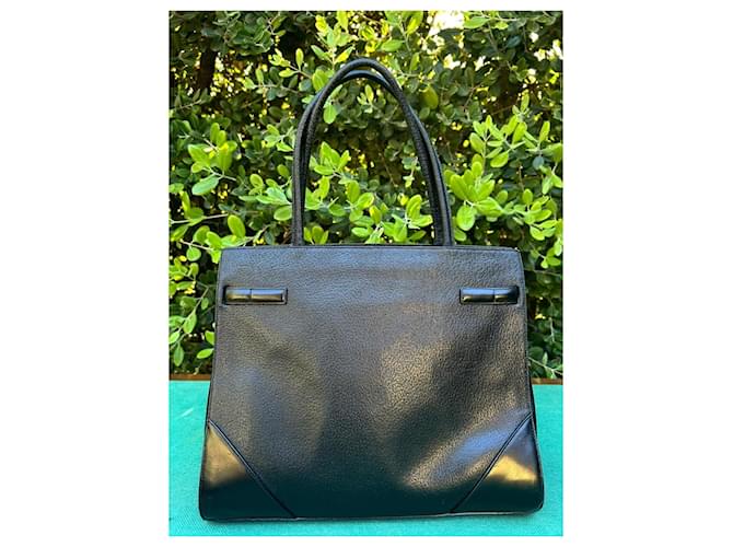 Borsa Max Mara in pelle nera Nero - vista 5