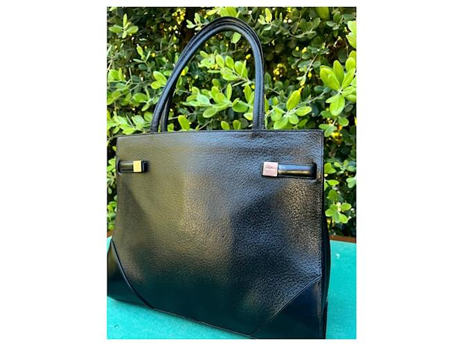 Borsa Max Mara in pelle nera Nero - vista 6