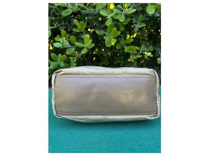 Bolsa Prada em nylon bege - vista 3