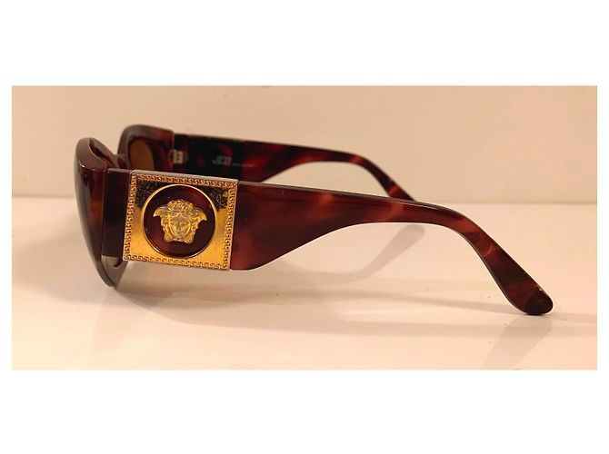 Gafas de sol Medusa Versace Dorado Marrón claro - vista 5