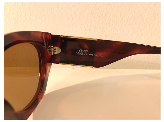 Gafas de sol Medusa Versace Dorado Marrón claro - vista 7