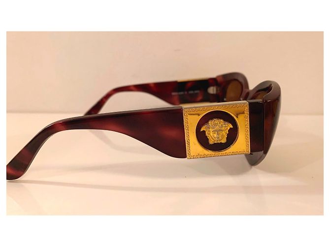 Gafas de sol Medusa Versace Dorado Marrón claro - vista 8