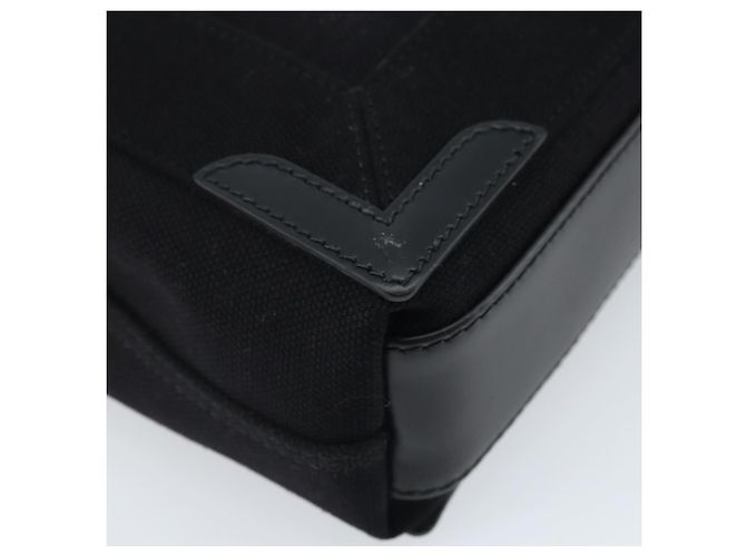 Borsa Tote Cabas XS Balenciaga in tela 2way Nero Argento 390346 Auth SW2262SAM - vista 18