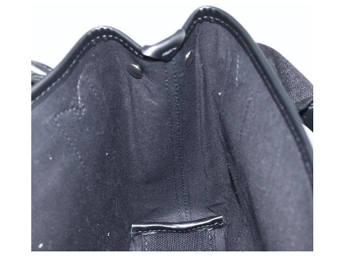 Borsa Tote Cabas XS Balenciaga in tela 2way Nero Argento 390346 Auth SW2262SAM - vista 20