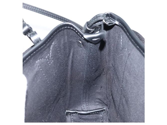 Borsa Tote Cabas XS Balenciaga in tela 2way Nero Argento 390346 Auth SW2262SAM - vista 21