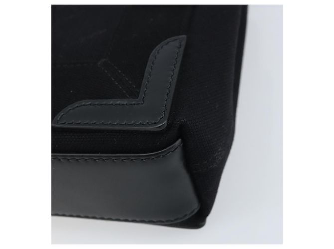 Borsa Tote Cabas XS Balenciaga in tela 2way Nero Argento 390346 Auth SW2262SAM - vista 9