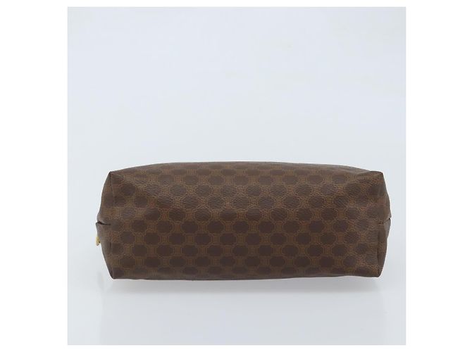 Céline Pochette in tela Macadam CELINE in pelle PVC marrone oro Auth mr2257 D'oro - vista 6