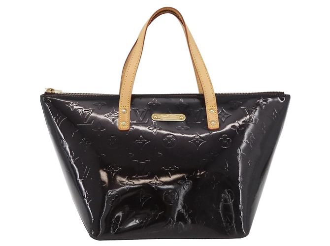 LOUIS VUITTON Borsa Tote Bellevue GM Monogram Vernis Amarante M93589 Auth ka3556A Bordò - vista 13