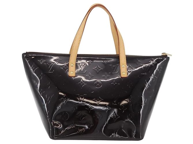 LOUIS VUITTON Borsa Tote Bellevue GM Monogram Vernis Amarante M93589 Auth ka3556A Bordò - vista 2