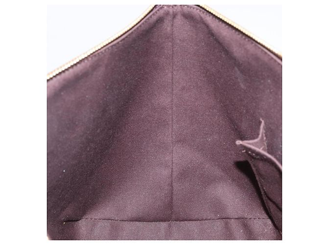 LOUIS VUITTON Borsa Tote Bellevue GM Monogram Vernis Amarante M93589 Auth ka3556A Bordò - vista 20