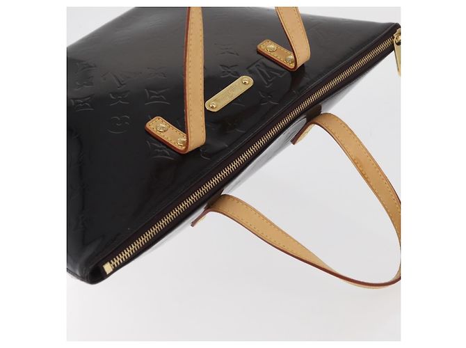 LOUIS VUITTON Borsa Tote Bellevue GM Monogram Vernis Amarante M93589 Auth ka3556A Bordò - vista 6