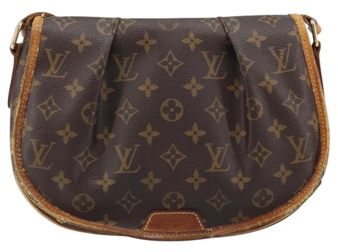 LOUIS VUITTON Borsa a Spalla Monogram Menilmontant PM M40474 LV Auth BAZ092 Monogramma - vista 13