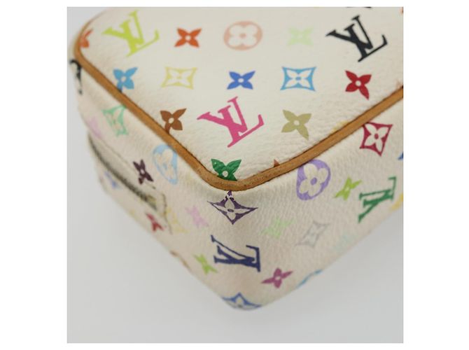 LOUIS VUITTON Pochette Wapity Monogram Multicolore Bianca M58033 Auth BAZ880A Bianco - vista 16