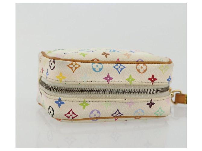 LOUIS VUITTON Pochette Wapity Monogram Multicolore Bianca M58033 Auth BAZ880A Bianco - vista 5
